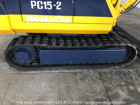 010.06 Komatsu PC15-2 Mini Excavator S/N 2865