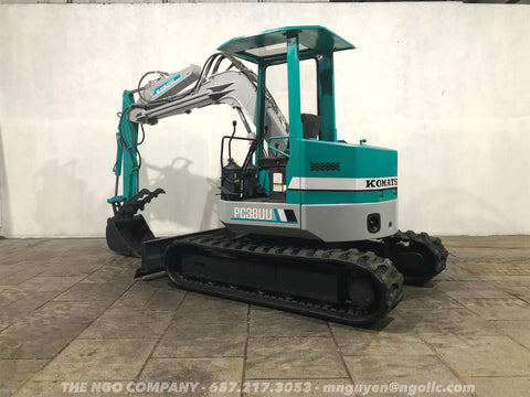 009.01 Komatsu PC38UU Mini Excavator S/N 1765