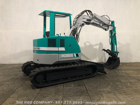 009.01 Komatsu PC38UU Mini Excavator S/N 1765