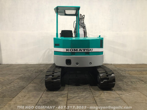 009.01 Komatsu PC38UU Mini Excavator S/N 1765