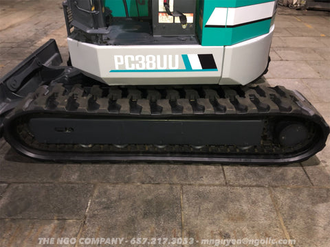 009.01 Komatsu PC38UU Mini Excavator S/N 1765