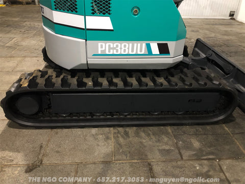 009.01 Komatsu PC38UU Mini Excavator S/N 1765