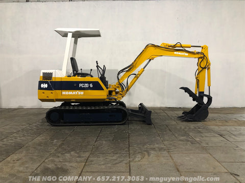 010.02 Komatsu PC20-6 Mini Excavator S/N 32387