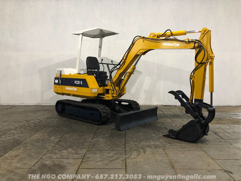 010.02 Komatsu PC20-6 Mini Excavator S/N 32387