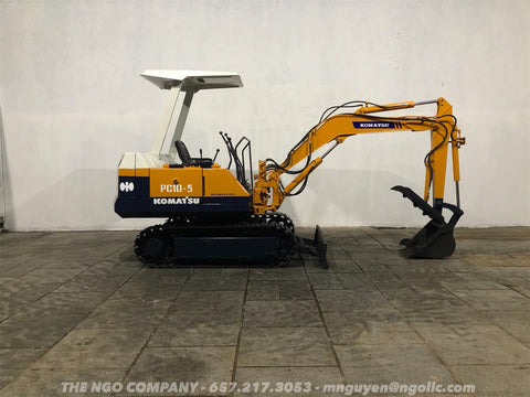 010.04 Komatsu PC10-5 Mini Excavator S/N 7066