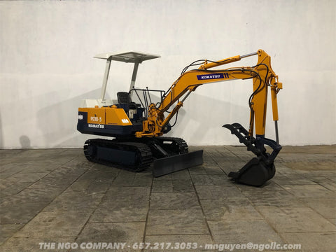 010.04 Komatsu PC10-5 Mini Excavator S/N 7066