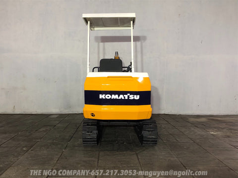 016.01 Komatsu PC10-3 Mini Excavator S/N 6657