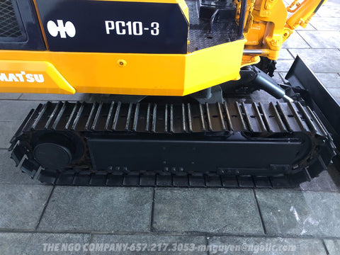 016.01 Komatsu PC10-3 Mini Excavator S/N 6657