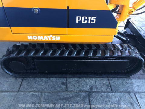 016.02 Komatsu PC15-1 Mini Excavator S/N 1723