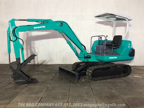 016.04 Komatsu PC20-7 Mini Excavator S/N 38361