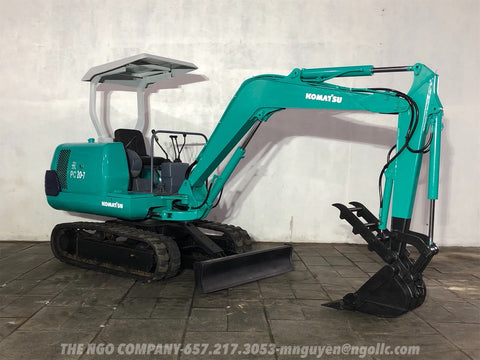 016.04 Komatsu PC20-7 Mini Excavator S/N 38361