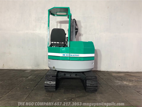 016.05 Komatsu PC28UU Mini Excavator S/N 1841