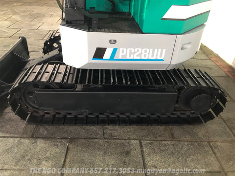 016.05 Komatsu PC28UU Mini Excavator S/N 1841