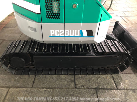 016.05 Komatsu PC28UU Mini Excavator S/N 1841