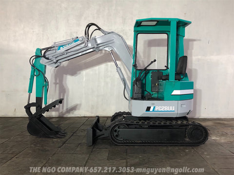 016.06 Komatsu PC28UU Mini Excavator S/N 2090