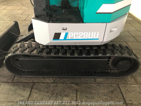 016.06 Komatsu PC28UU Mini Excavator S/N 2090