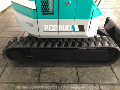 016.06 Komatsu PC28UU Mini Excavator S/N 2090