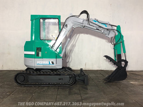 016.07 Komatsu PC28UU Mini Excavator S/N 5560