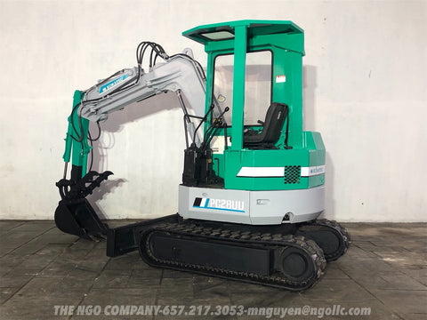 016.07 Komatsu PC28UU Mini Excavator S/N 5560