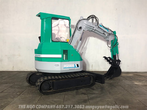 016.07 Komatsu PC28UU Mini Excavator S/N 5560