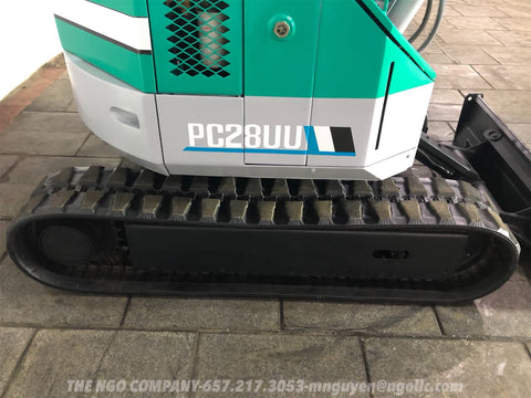 016.07 Komatsu PC28UU Mini Excavator S/N 5560