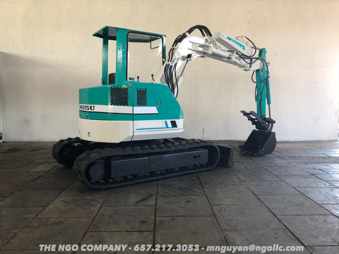 011.05 Komatsu PC38UU Mini Excavator S/N 1702