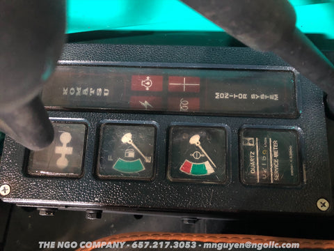 011.05 Komatsu PC38UU Mini Excavator S/N 1702