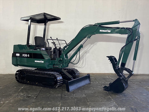 018.02 Komatsu PC10-6 Mini Excavator S/N 22174