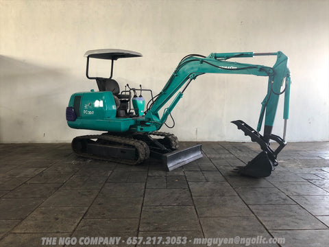 014.03 Komatsu PC20-7E Mini Excavator S/N 43185