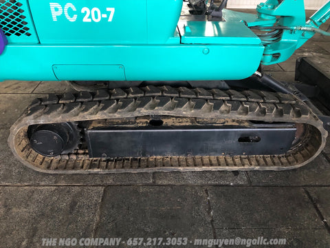 014.03 Komatsu PC20-7E Mini Excavator S/N 43185