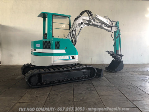 013.05 Komatsu PC38UU Mini Excavator S/N 1651