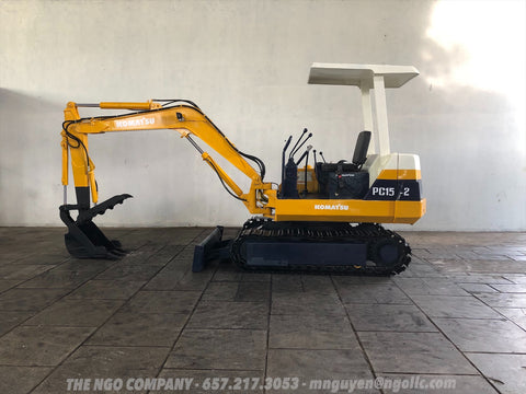 013.03 Komatsu PC15-2 Mini Excavator S/N 2851
