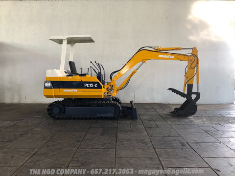 013.03 Komatsu PC15-2 Mini Excavator S/N 2851