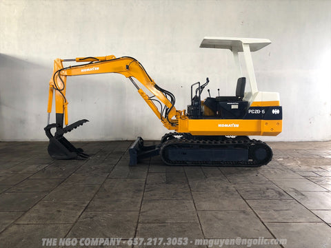013.04 Komatsu PC20-6 Mini Excavator S/N 32797