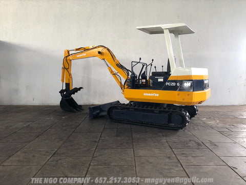 013.04 Komatsu PC20-6 Mini Excavator S/N 32797