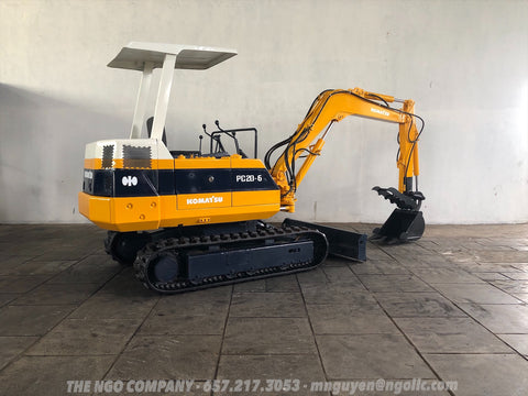 013.04 Komatsu PC20-6 Mini Excavator S/N 32797