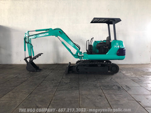 013.02 Komatsu PC10-7 Mini Excavator S/N 25017