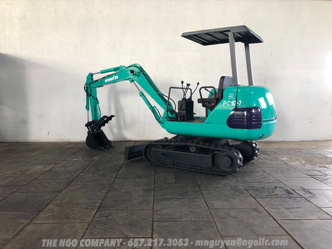 013.02 Komatsu PC10-7 Mini Excavator S/N 25017
