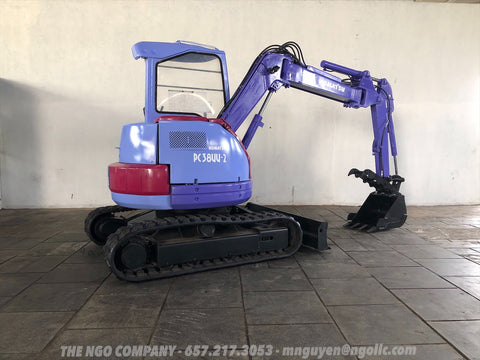 013.06 Komatsu PC38UU-2 Mini Excavator S/N 3150