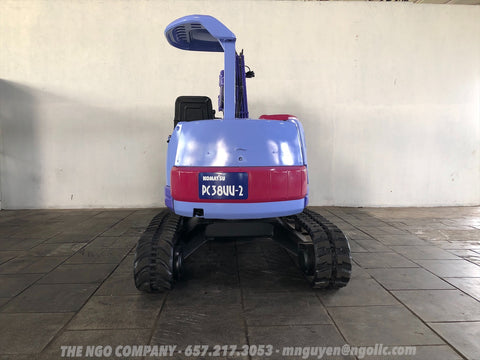 013.06 Komatsu PC38UU-2 Mini Excavator S/N 3150