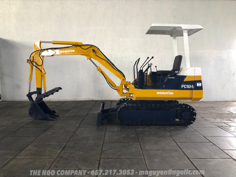 013.01 Komatsu PC10-6 Mini Excavator S/N 20380