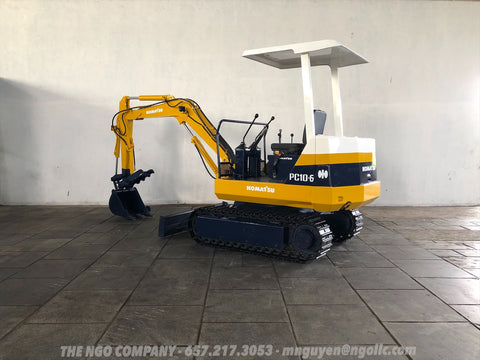 013.01 Komatsu PC10-6 Mini Excavator S/N 20380