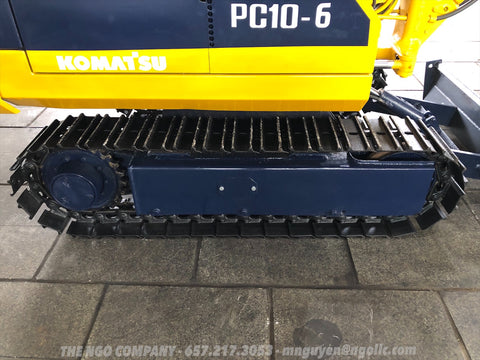 013.01 Komatsu PC10-6 Mini Excavator S/N 20380