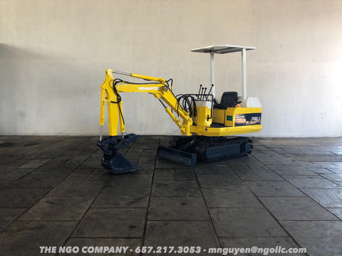 011.01 Komatsu PC05-5 Mini Excavator S/N 4018