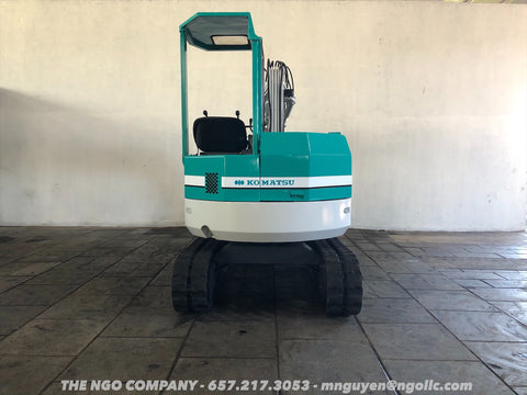 011.02 Komatsu PC28UU Mini Excavator S/N 4969