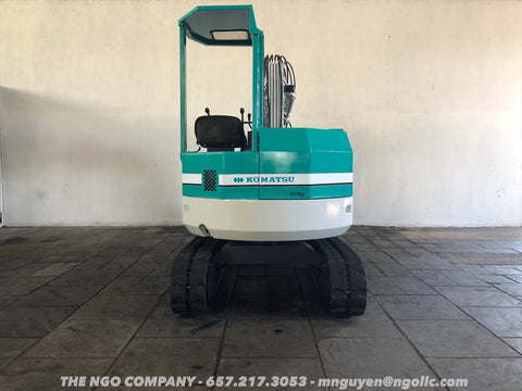 011.03 Komatsu PC28UU Mini Excavator S/N 6670