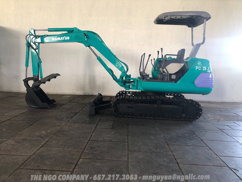 014.04 Komatsu PC25-1 Mini Excavator S/N 1308