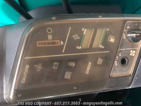 014.04 Komatsu PC25-1 Mini Excavator S/N 1308