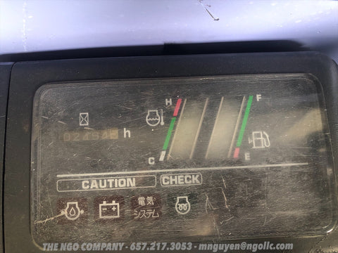 014.07 Komatsu PC28UU-2E Mini Excavator S/N 11412