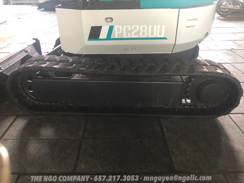 014.05 Komatsu PC28UU Mini Excavator S/N 3168